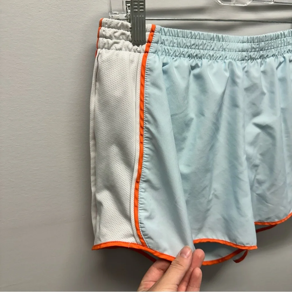Nike Blue Athletic Shorts with drawstring, key pockets, & mesh underwear, Sz L - Picture 3 of 12